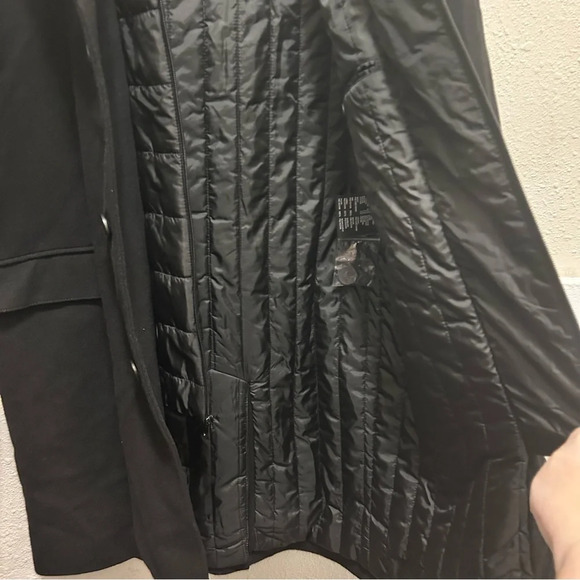 Andrew Marc Sheffield Single Breasted Wool-Blend Overcoat Large - Picture 10 of 12